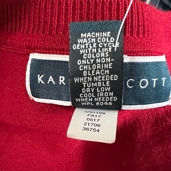KAREN SCOTT Jersey Cardigan NWT (Size XLarge) - Picture 11 of 11
